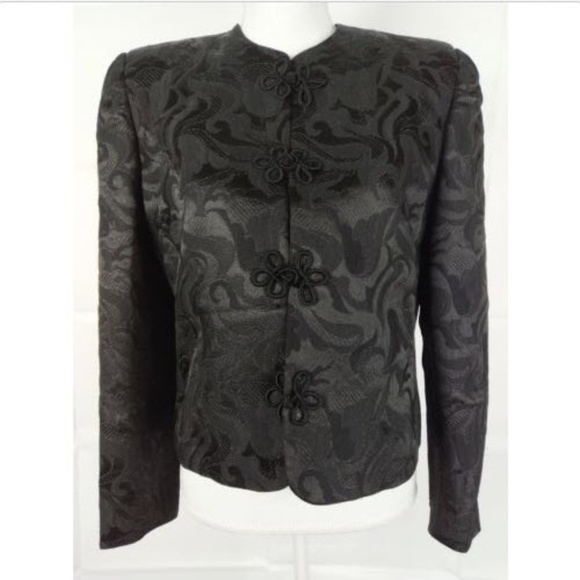 Evan Picone Jackets & Blazers - 90's Evan Picone black Blazer Jacket Size 6